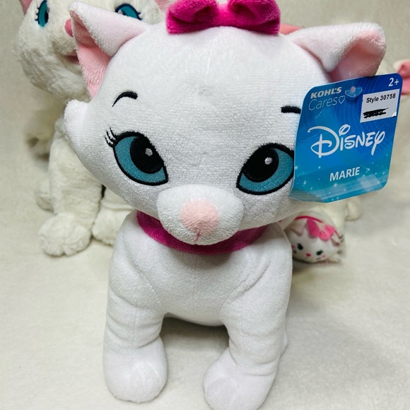 Disnet Marie Plushes Aristicats Disney Kitty Plush Lot - Picture 2 of 9